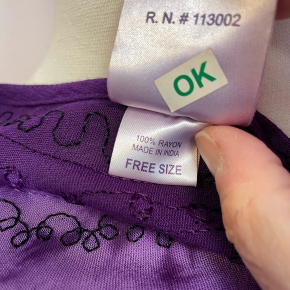 India Boutique colorful floaty sleeveless summer dress - Picture 8 of 8